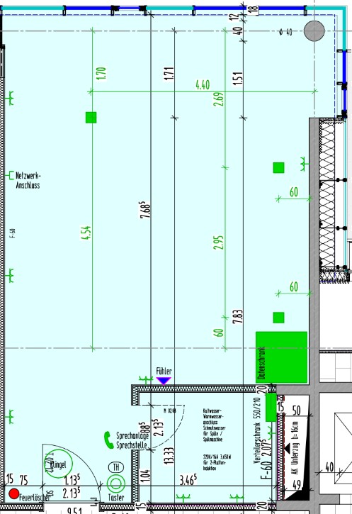 Grundriss der freien Fläche 03 im Staffelgeschoss des DAS_FLEX